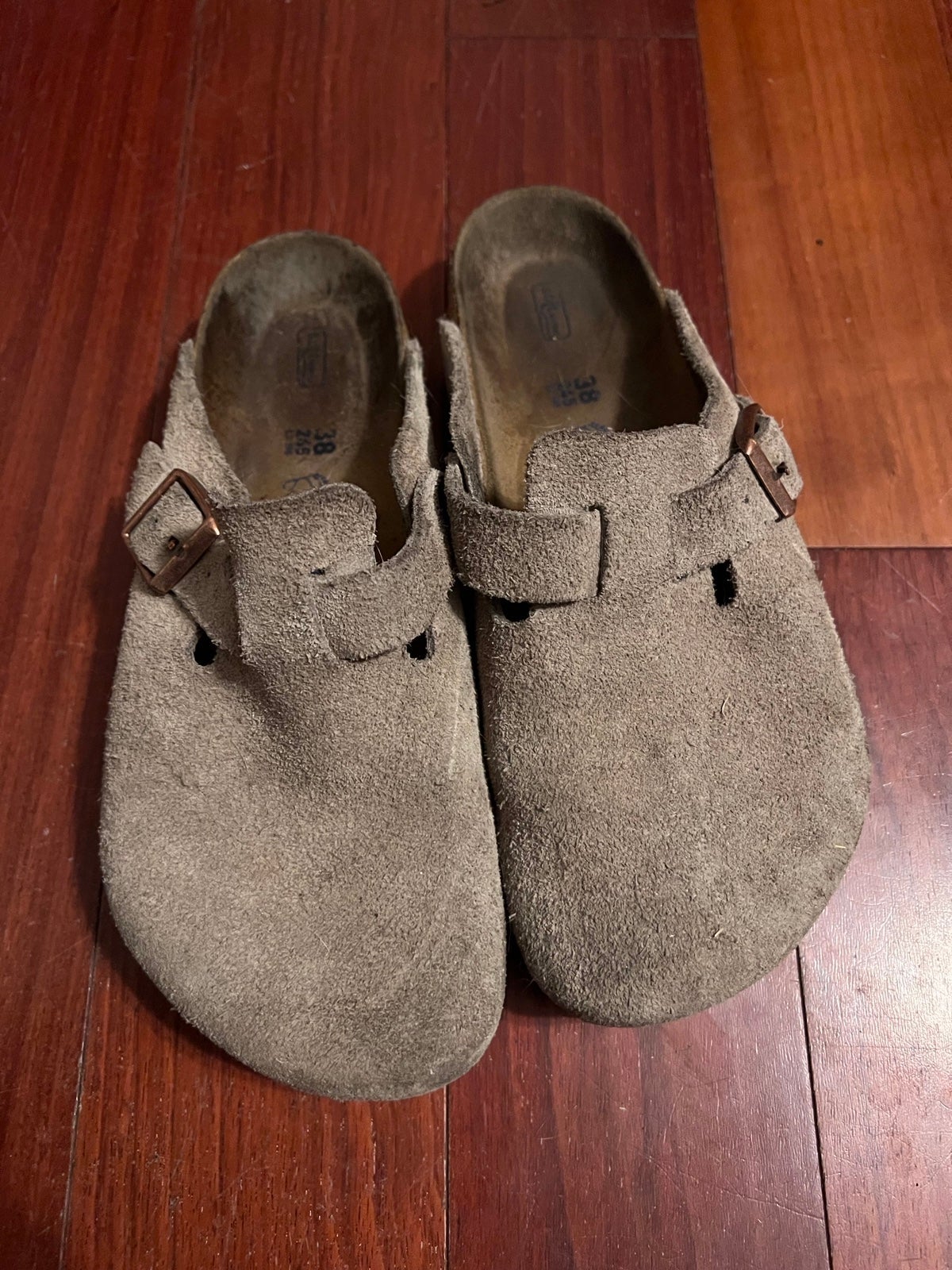 boston birkenstocks size 38