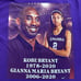Kobe & Gianna M. Bryant Double Sided Tribute Graphic Tee Purple Size M