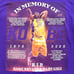 Kobe & Gianna M. Bryant Double Sided Tribute Graphic Tee Purple Size M