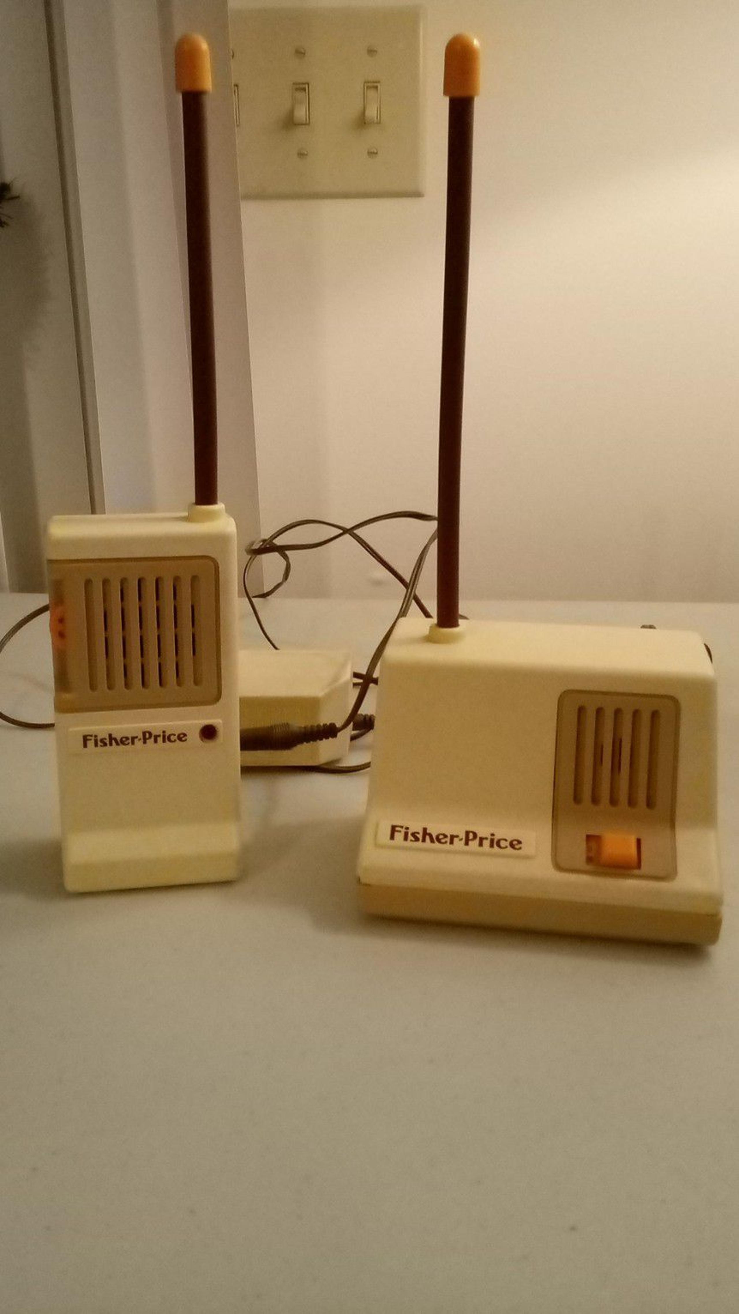 Vintage Fischer Price baby monitor 80s