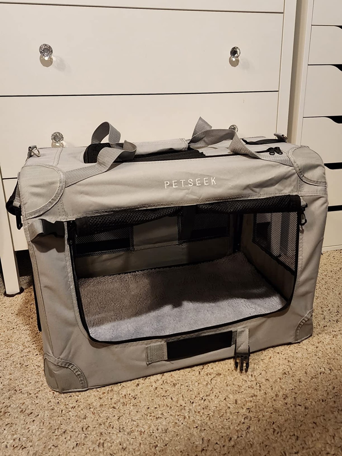 Extra Large Cat Carrier Soft Sided Folding Small Medium Dog Pet Carrier