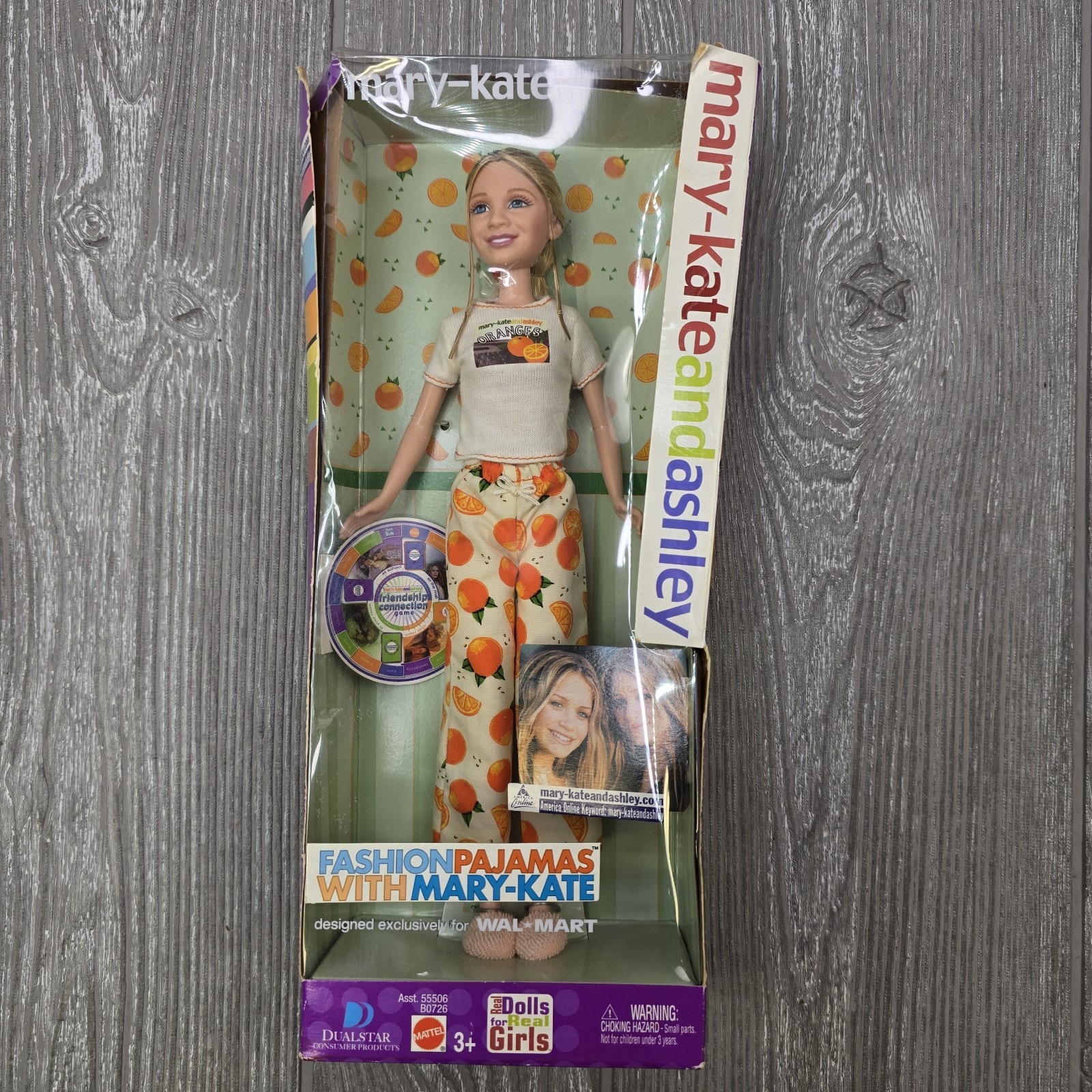 Vintage Rare! Mattel Mary-Kate & Ashley Fashion Pajamas Dolls