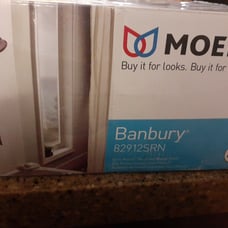 Moen Banbury 82912 SRN shower faucet