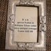 Beautiful Vintage 8 x 6 Gesso frame/Italy