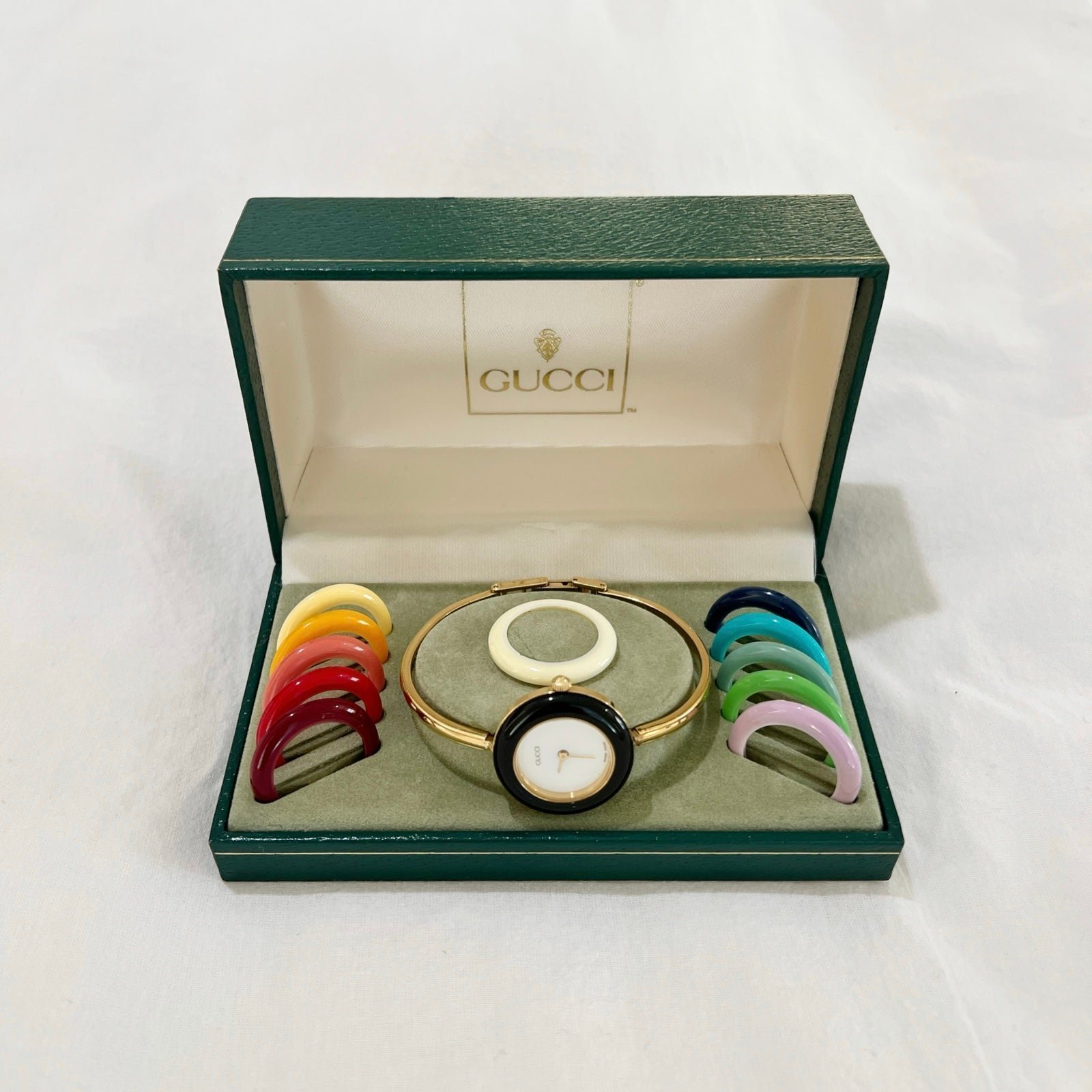 Gucci Vintage Interchangeable Bezel Watch