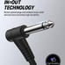 3 Inch Guitar Patch Cable Guitar Effect Pedal Cables Black 6 Pack
