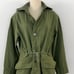 Everlane Canvas Organic Cotton Parka Jacket Coat in Forest Green Size M