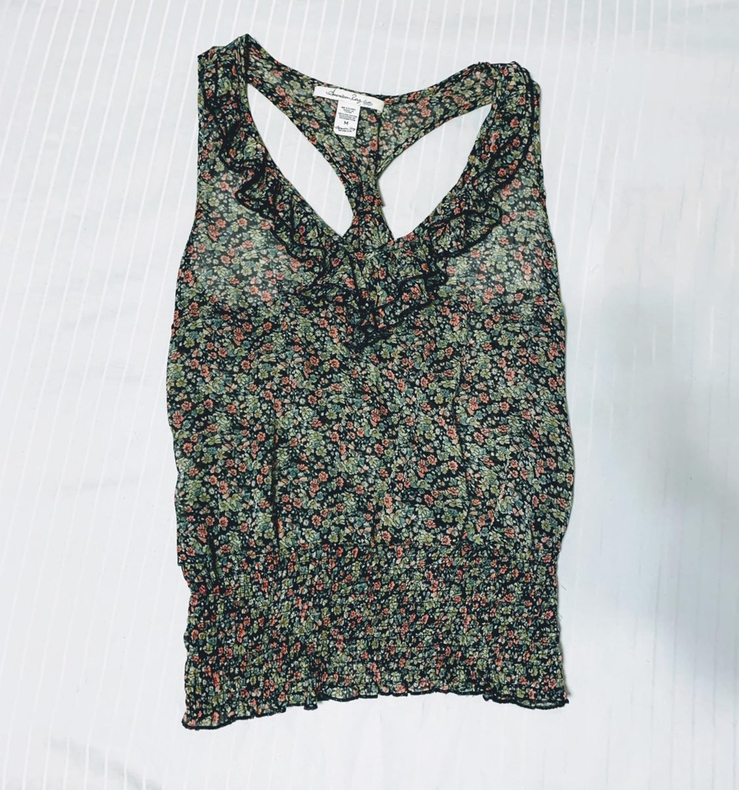 American Rag sheer Tank Top - M