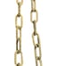 Vintage Metal Gold Tone Long Linked Chain for Lighting Chandelier 66 inches