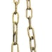 Vintage Metal Gold Tone Long Linked Chain for Lighting Chandelier 66 inches