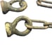 Vintage Metal Gold Tone Long Linked Chain for Lighting Chandelier 66 inches