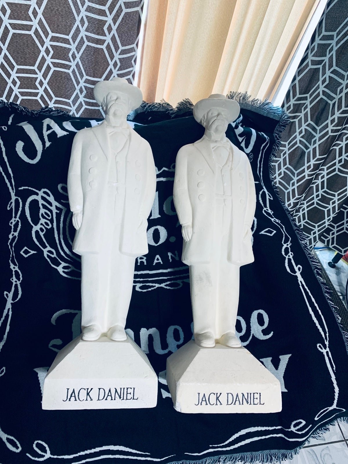 2 X Jack Daniel’s Styrofoam Statue Displays