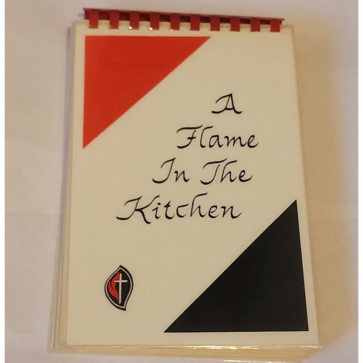 Vintage A Flame In The Kitchen Cookbook First United Methodist Church Florida