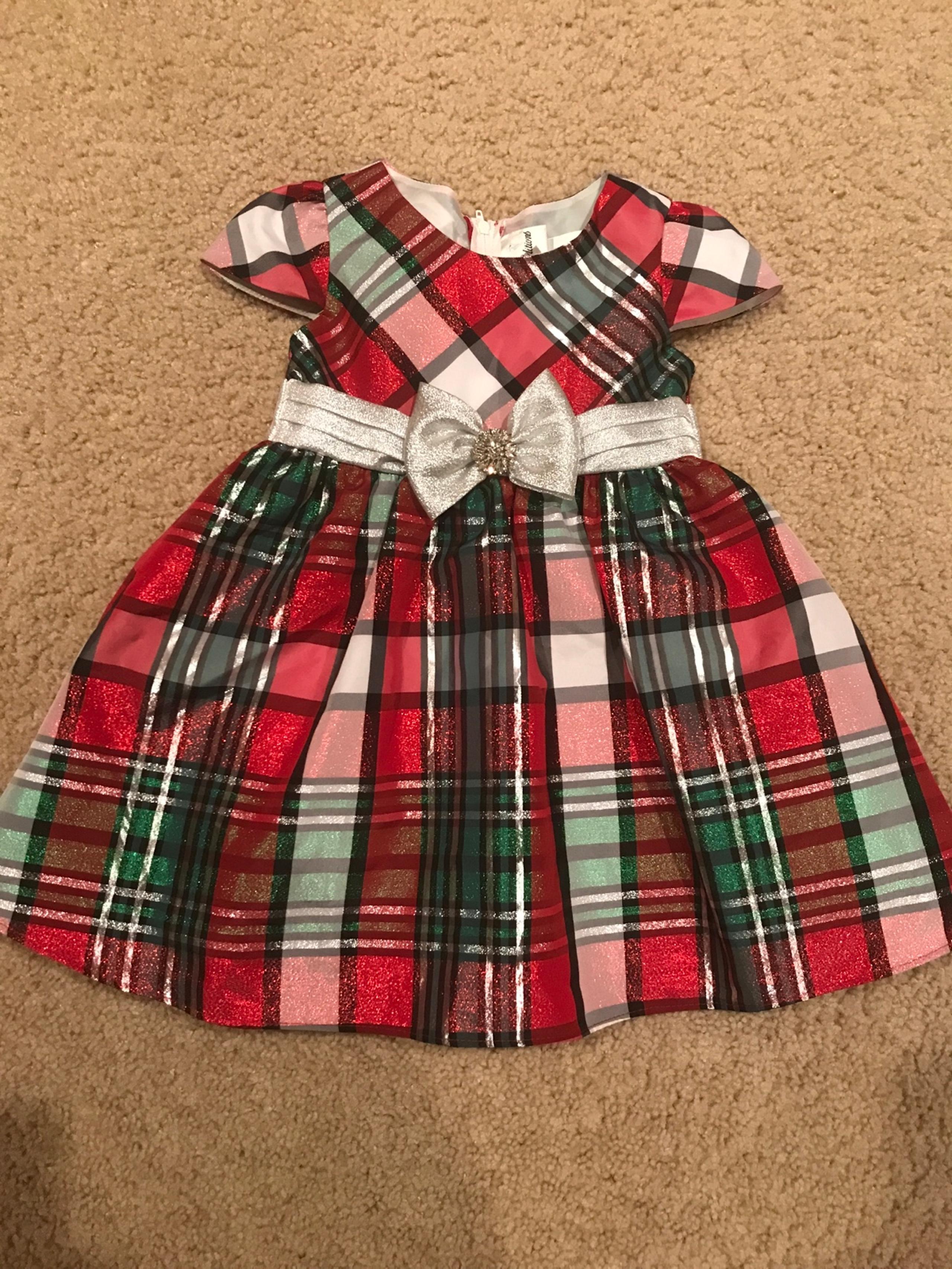 Rare Editions holiday Christmas dress (2t)