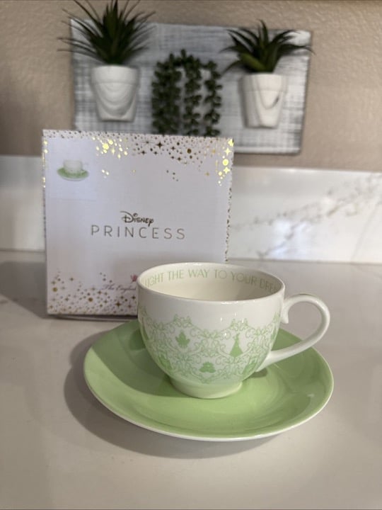 Disney The English Ladies Tiana Cup & Saucer Set