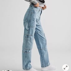 The Ragged Priest Cargo Combat Jeans Size 28