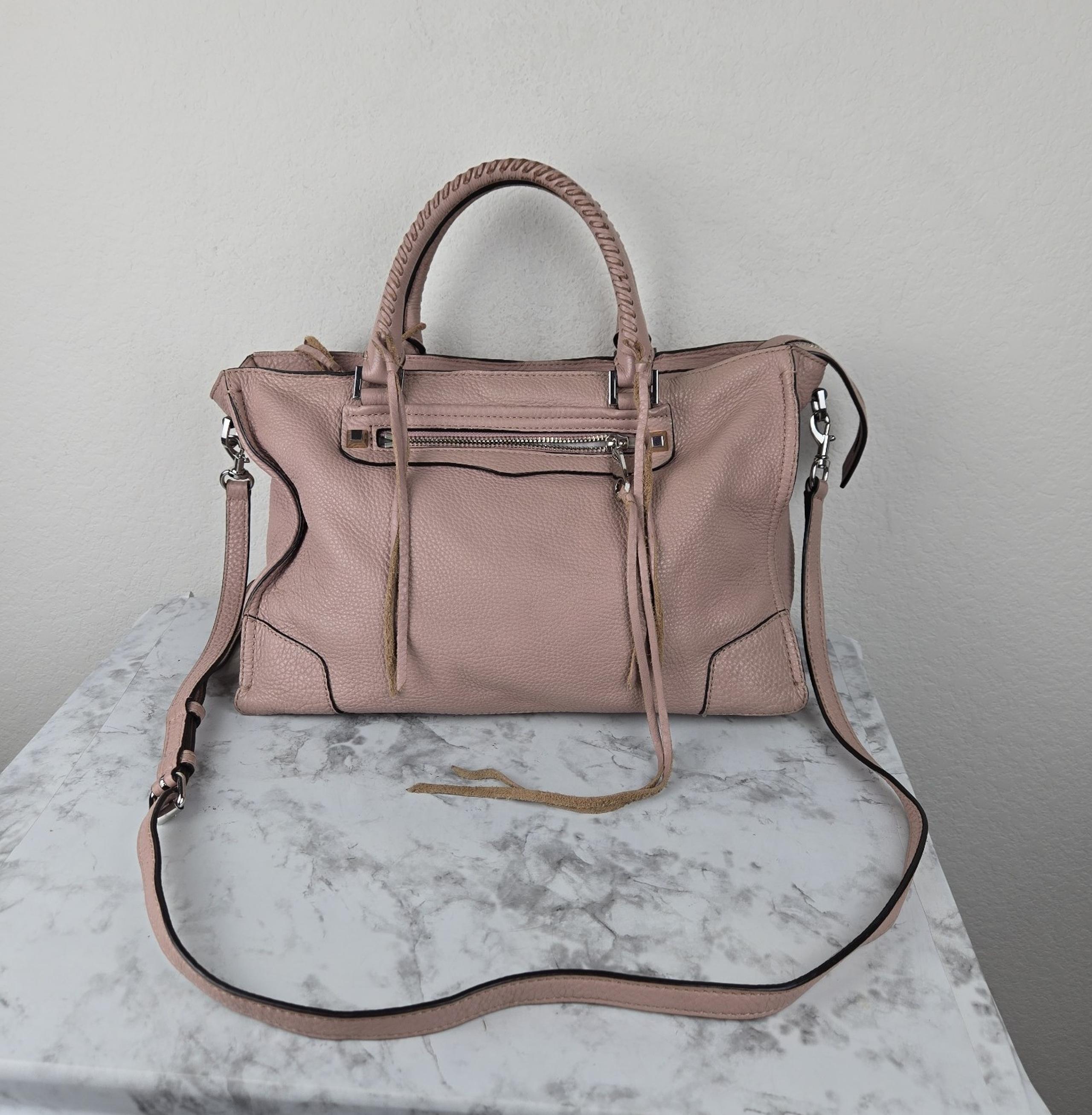 Rebecca Minkof Regan satchel vintage  pink shoulder bag
