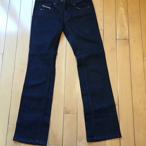 Diesel dark wash denim jeans
