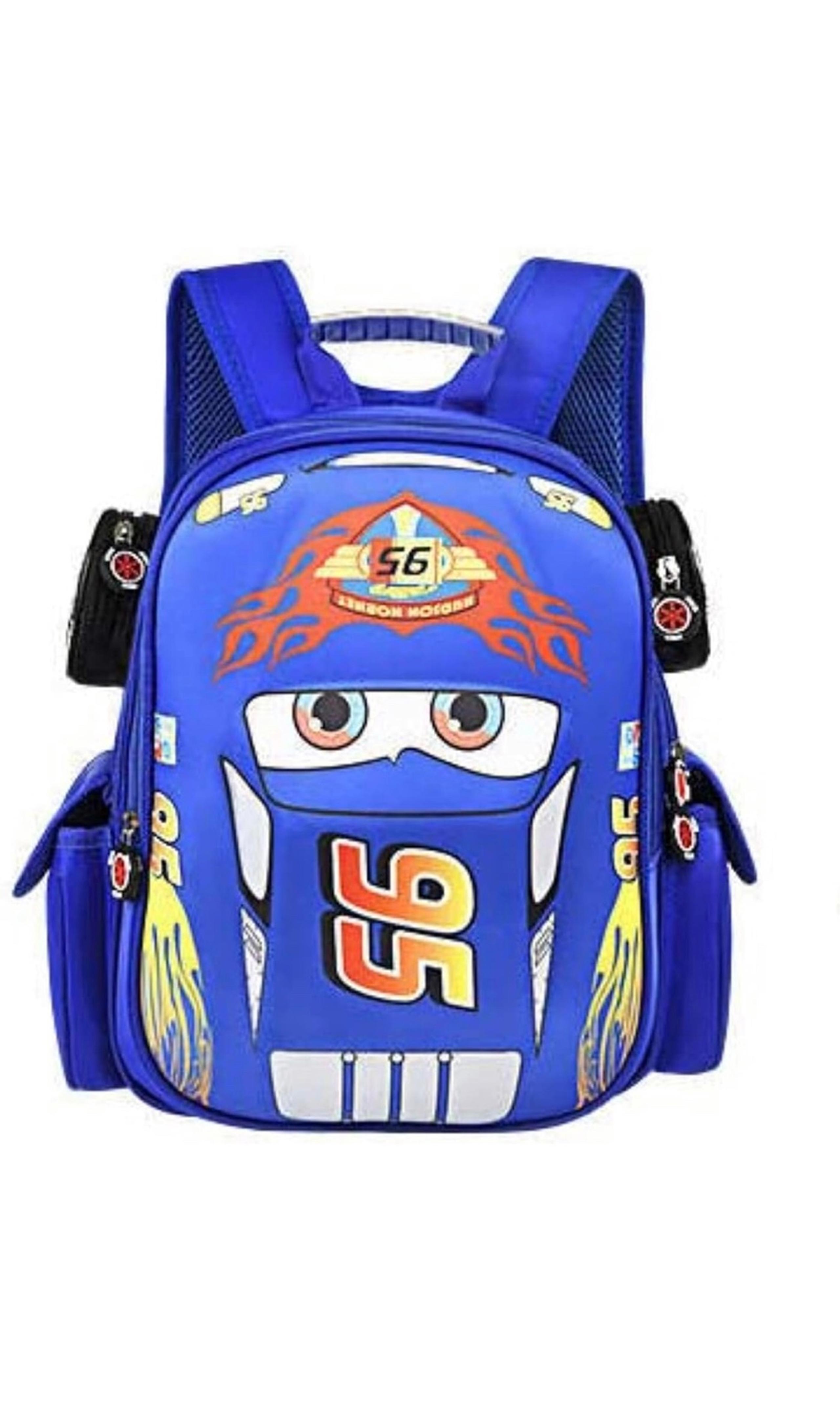 Waterproof backpack for children, truck, car, cartoon, comic, kindergarten, pre-