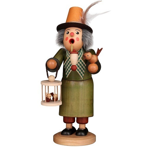 Christian Ulbricht Nutcracker Bird Trader Smoker, Made in Germany