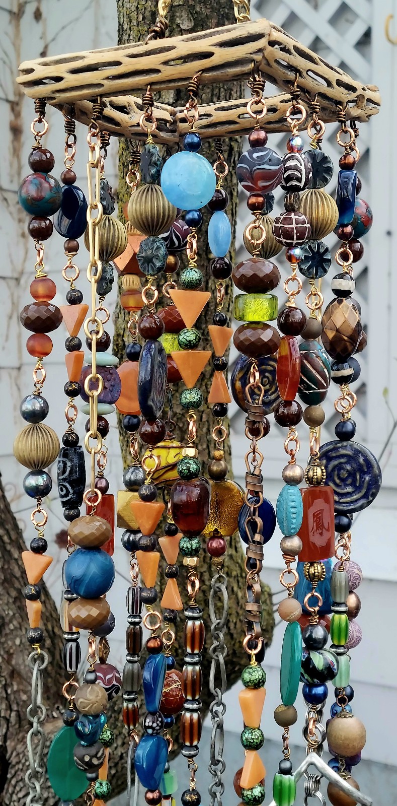 Suncatcher Beaded Mobile Windchimes