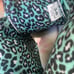 Roller Derby roller star teal cheetah skates