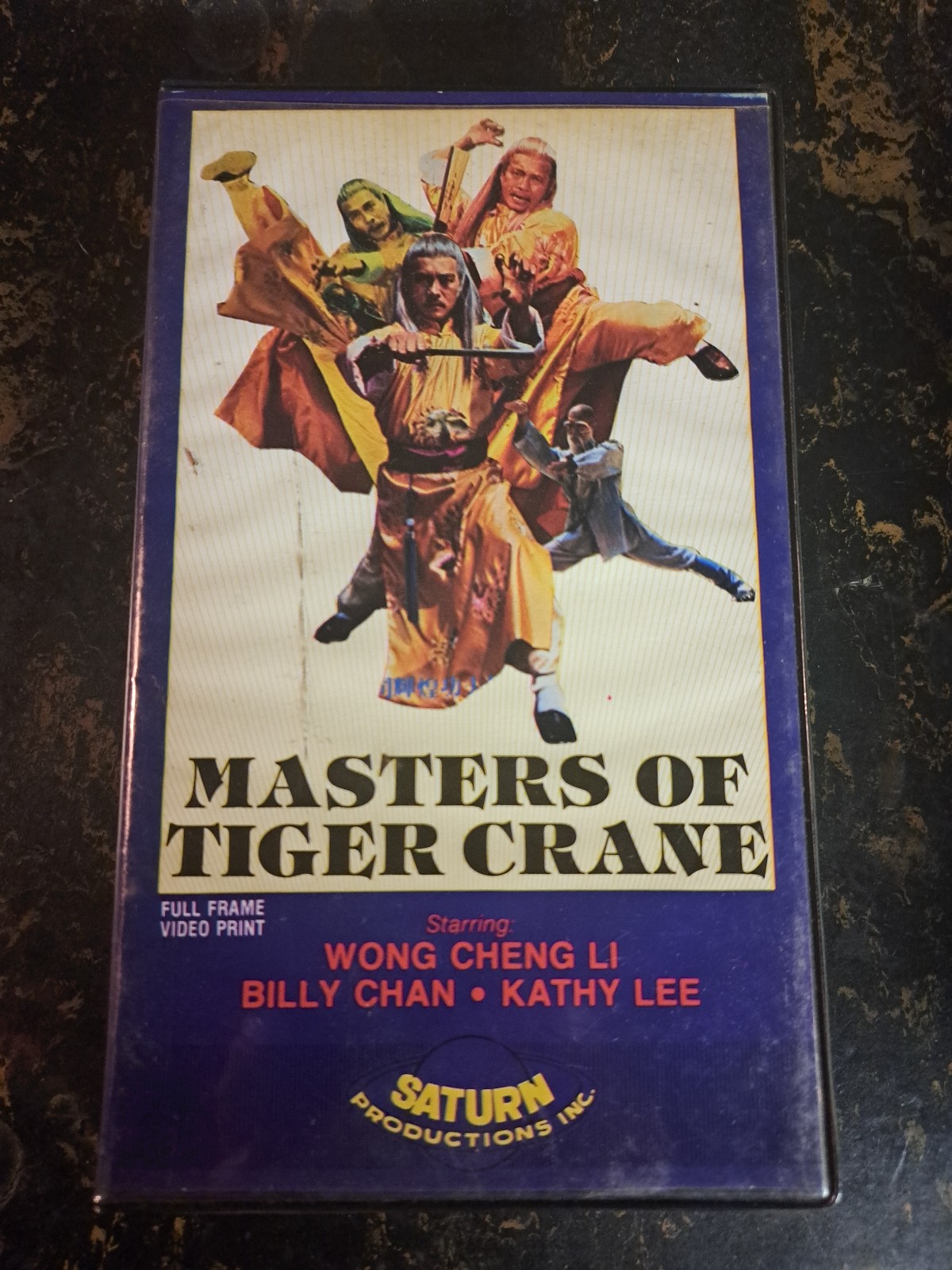 Masters of tiger crane vhs