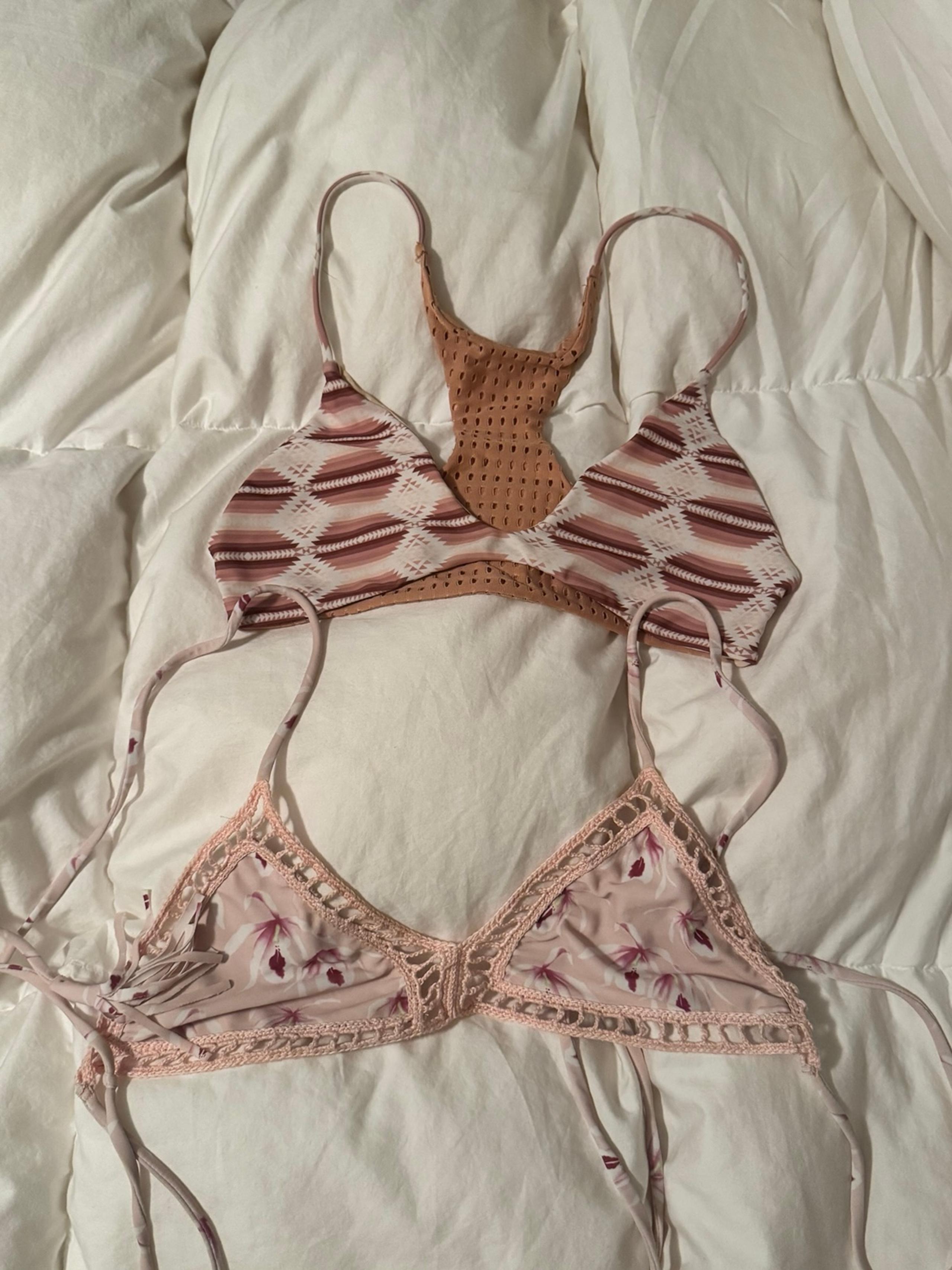 2 ACACIA SWIMWEAR TOPS