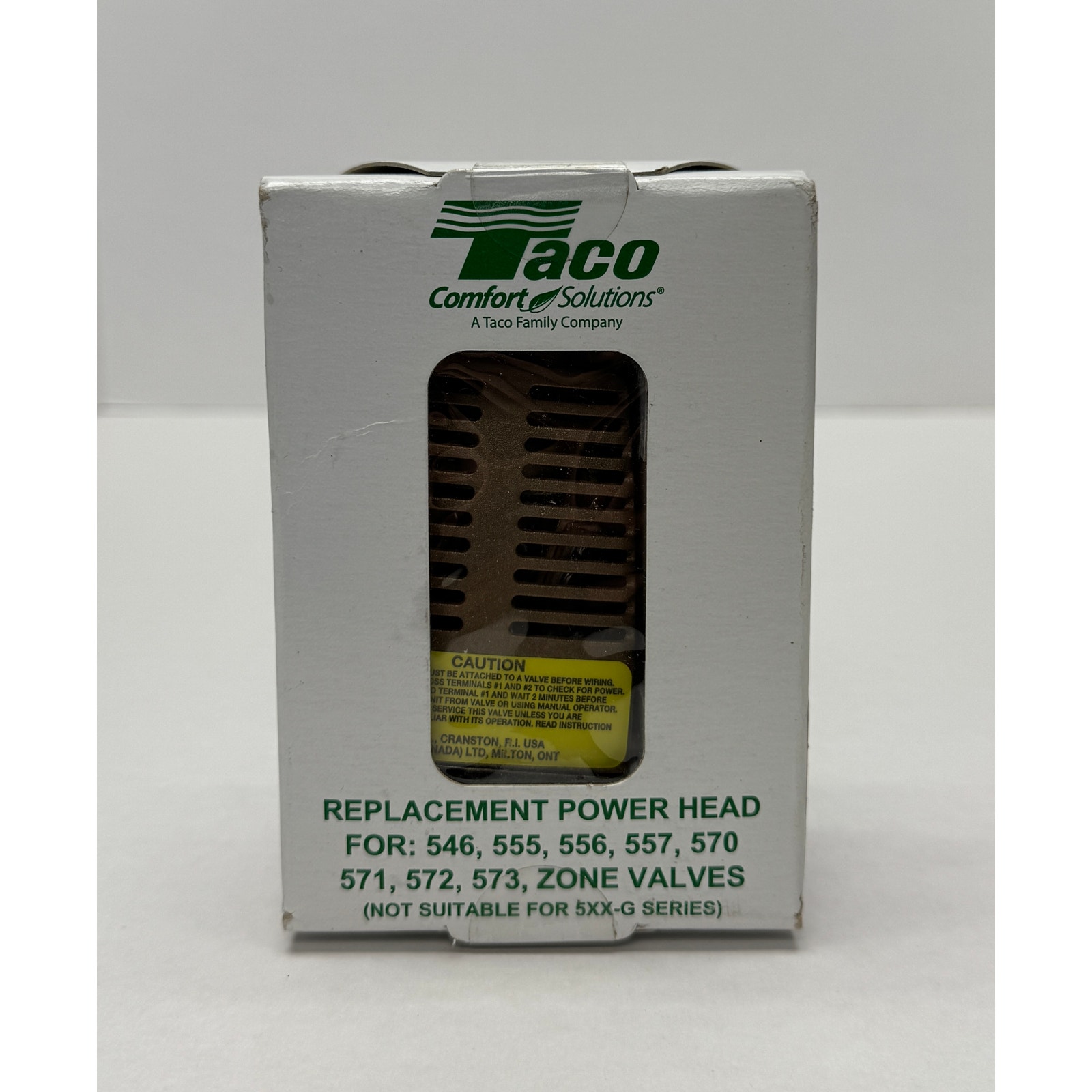 Taco 555-050RP Zone Valve Power Head Replacement Part NIB #100B