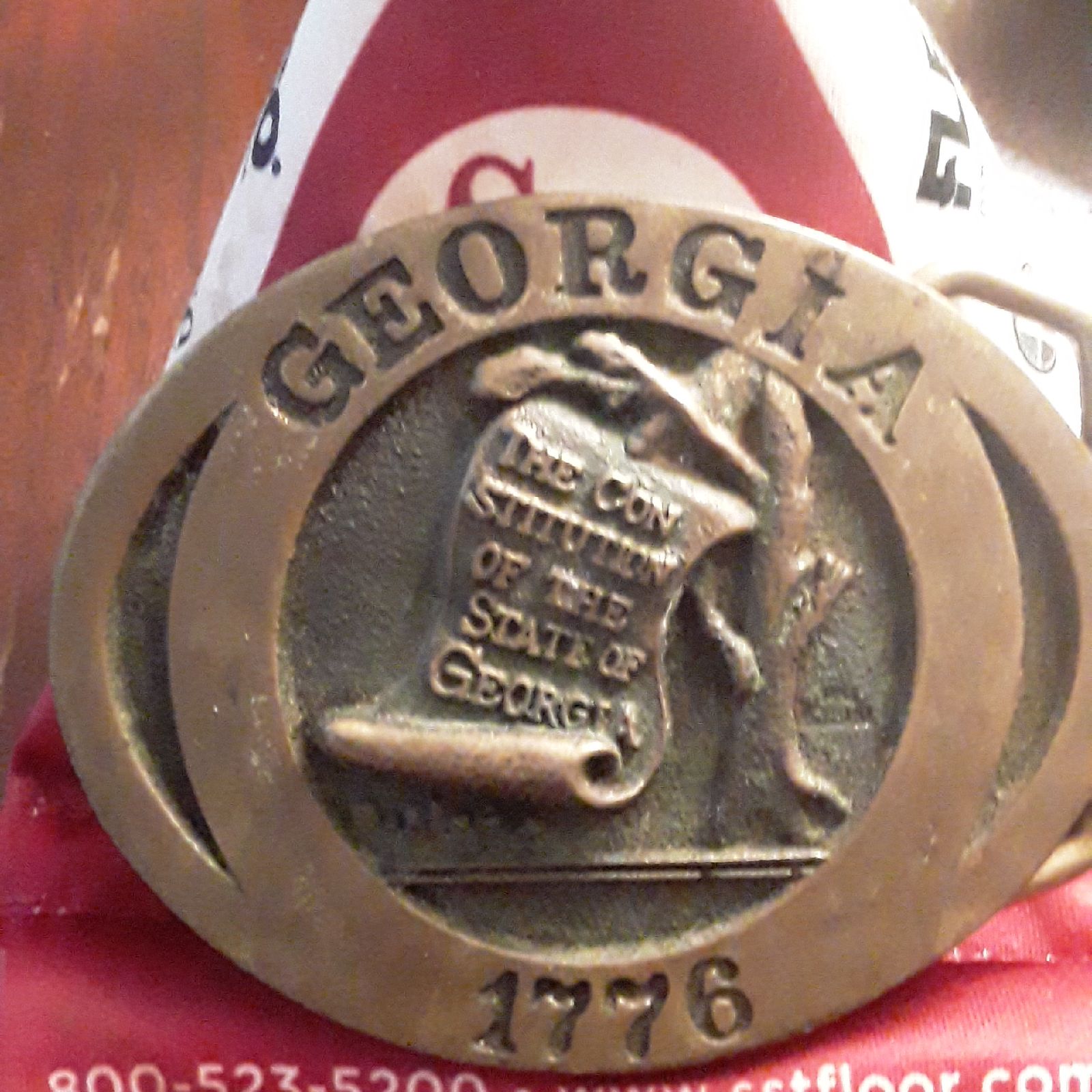 UGA Belt Buckle
