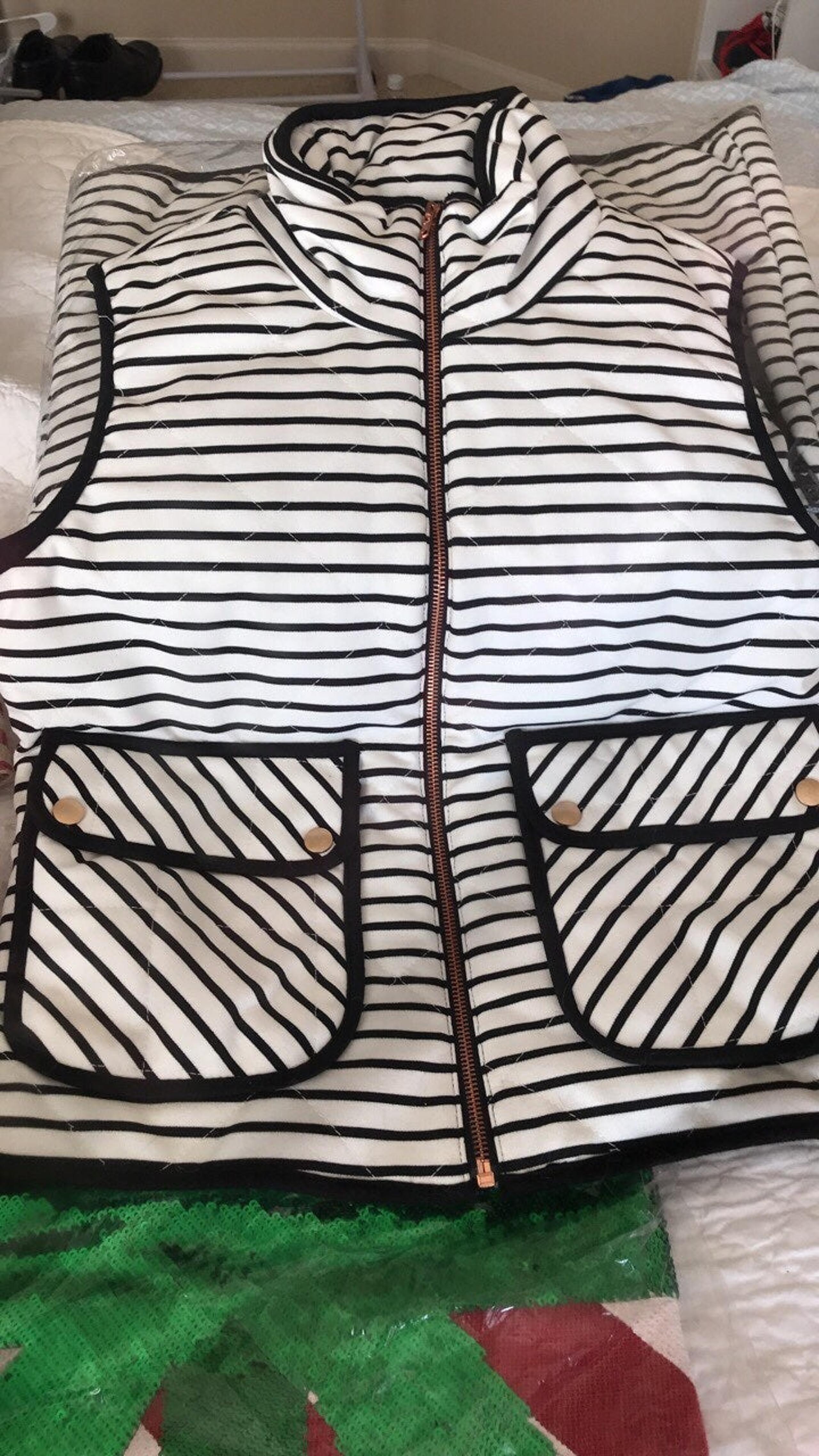 Peach Love California Puffer Vest