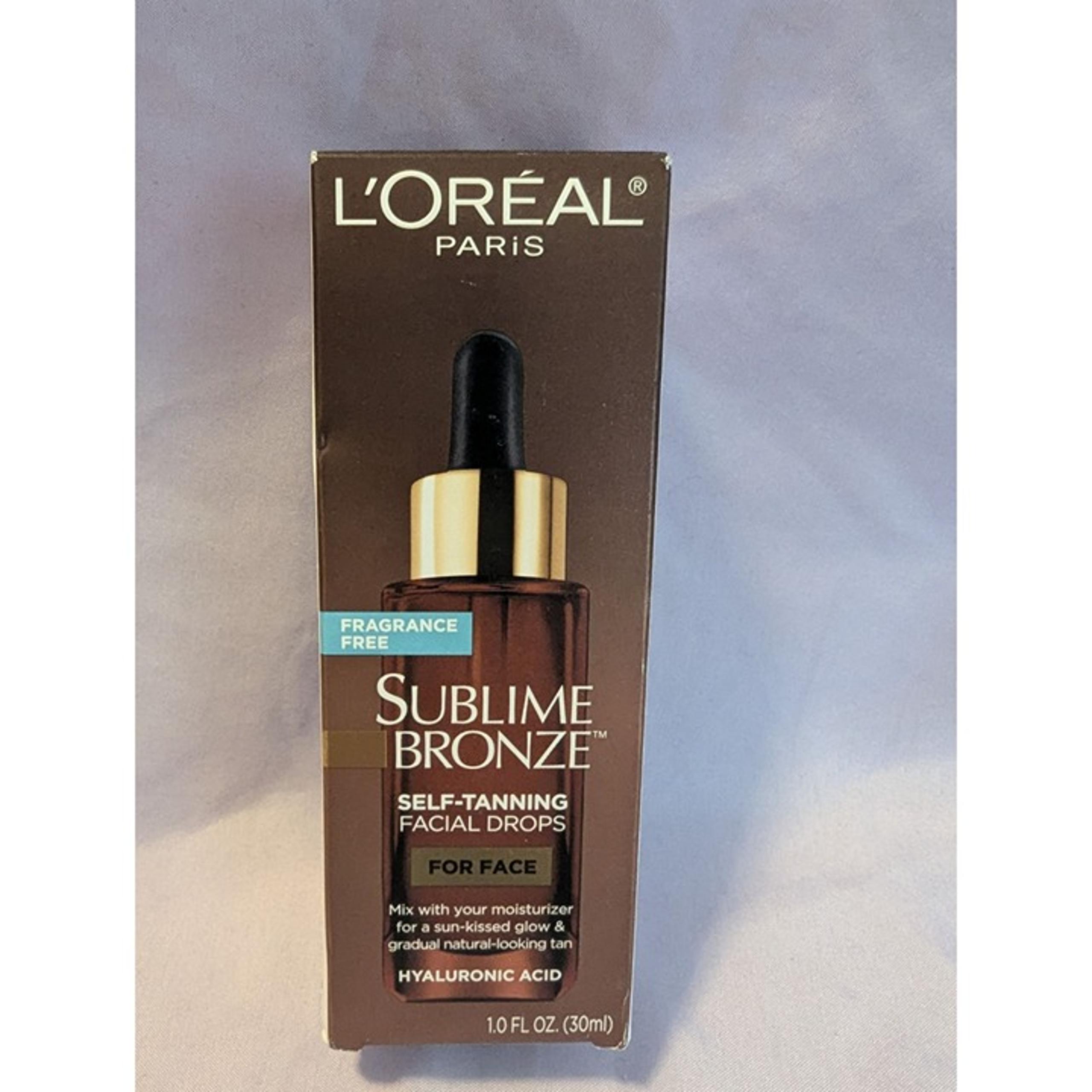 LOréal Paris Sublime Bronze Self-Tanning Facial Drops For Face Fragrance-Free