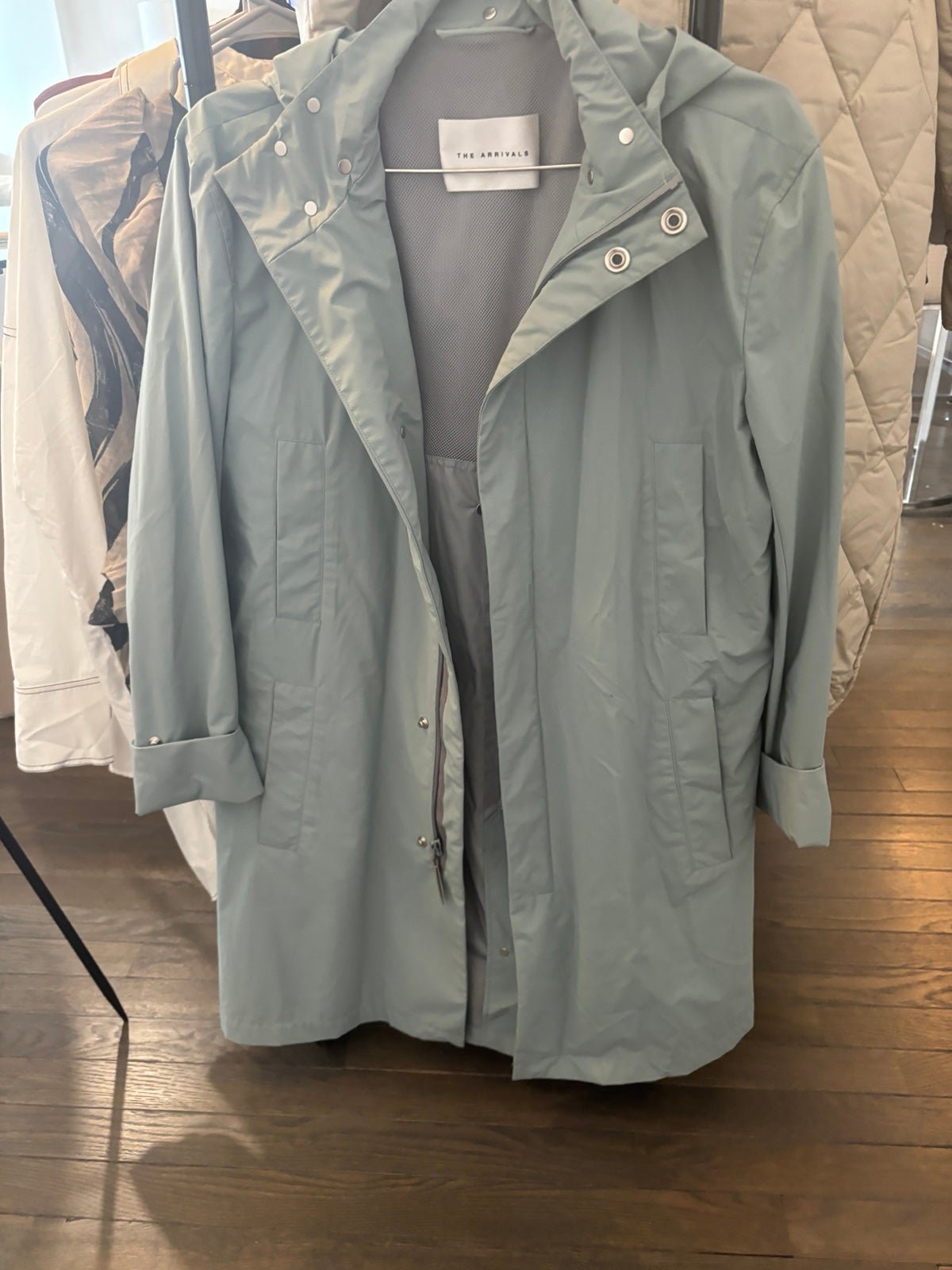 The Arrivals rain jacket