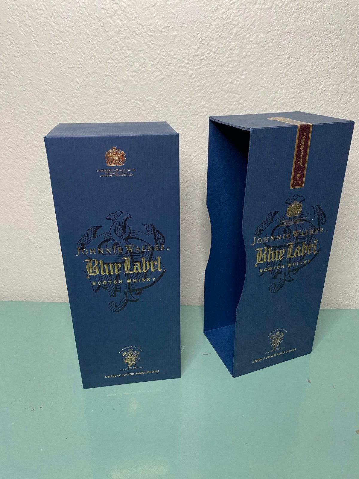 Johnnie Walker Blue Label whisky **box only **