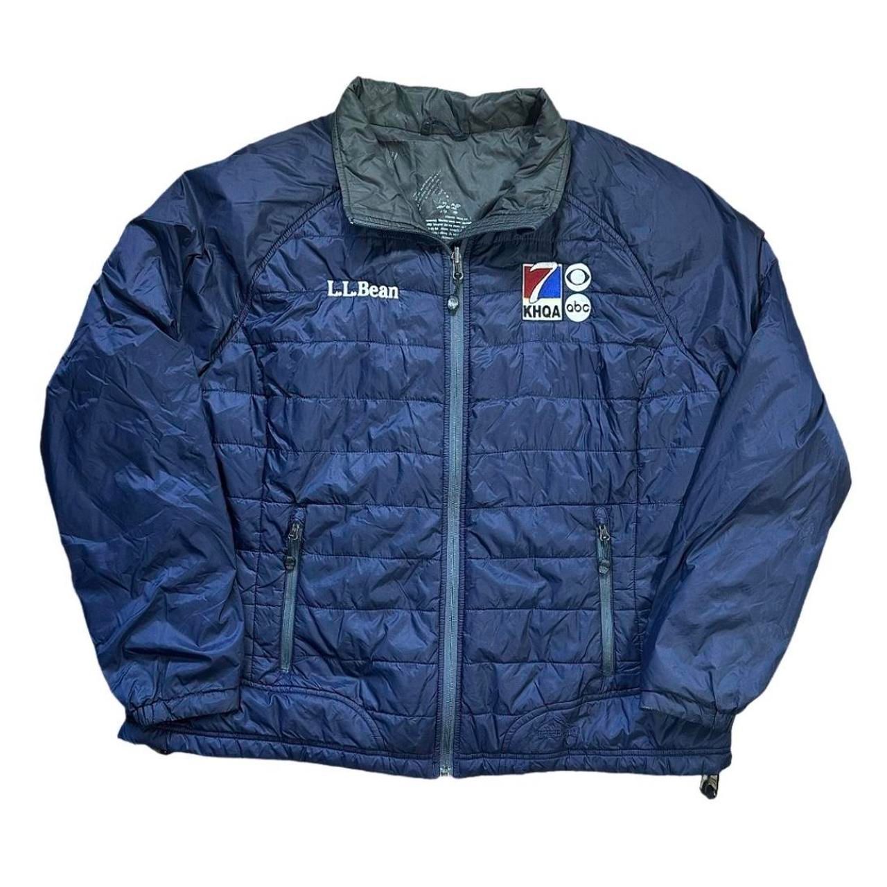 Blue L.L Bean ABC Lightweight Quilted Puffer Jacket