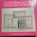 international silver company frame and clock set