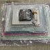 international silver company frame and clock set
