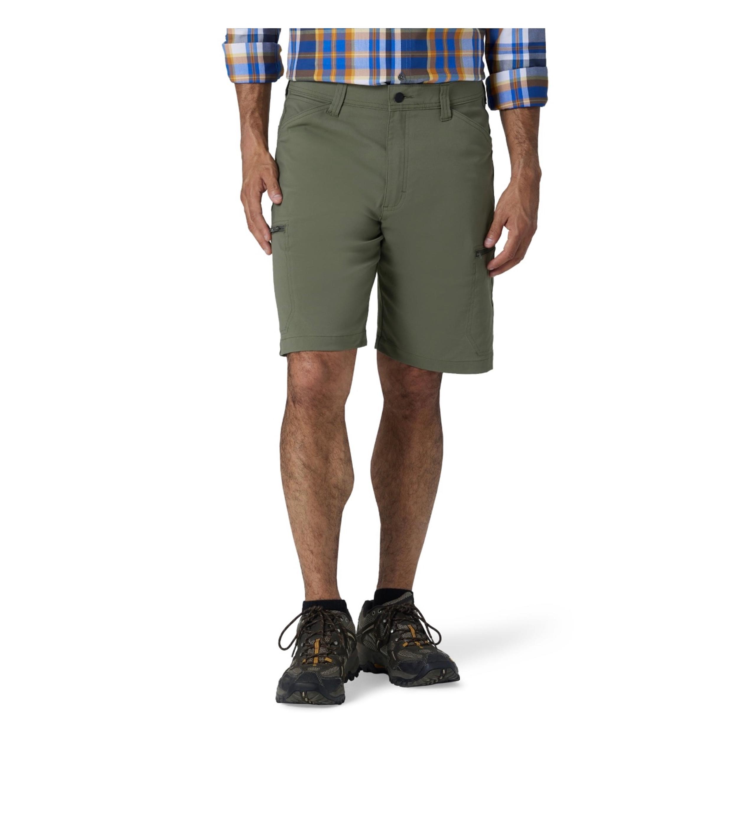 Wrangler Men’s & Big Men’s Performance Zip Cargo Shorts