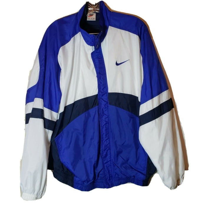 Vintage Nike Color Blocked Lined and Vented Windbreaker size XL Gently used