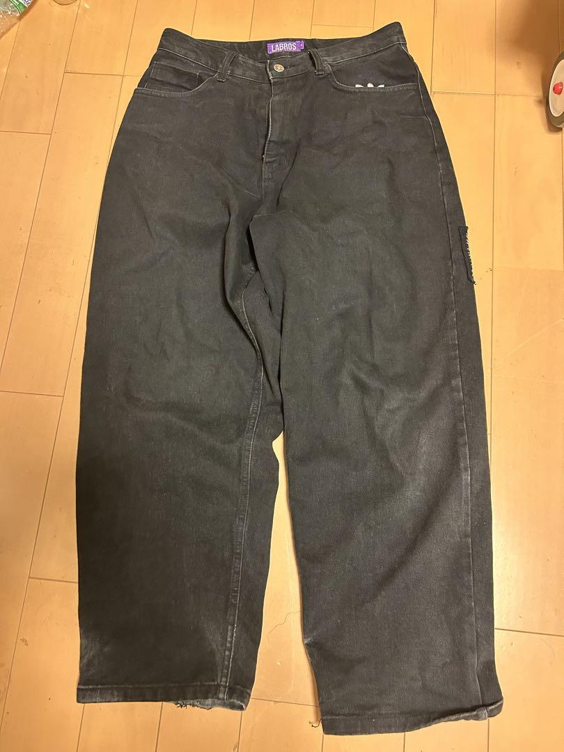 LABROS Black Denim Pants, I'll include a LittleWillow as a bonus.