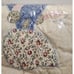 Vintage 2003 Caress Handcrafted Sun Bonnet King Sz Quilt W/ 2 Shams