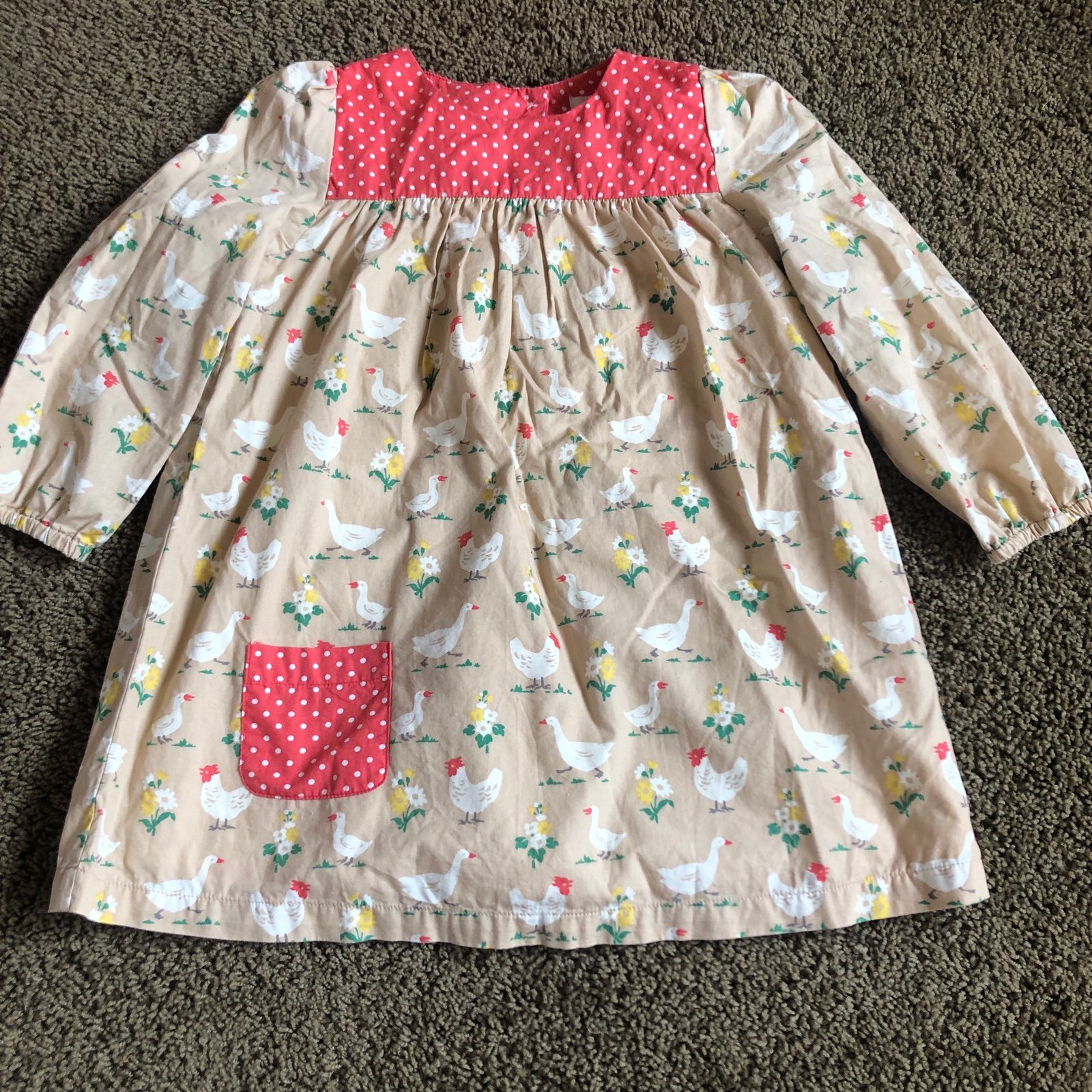 Mini Boden chicken dress
