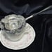 1107 Sterling Silver Vintage Tea Strainer with Wooden Handle