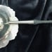 1107 Sterling Silver Vintage Tea Strainer with Wooden Handle