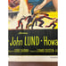 Steel Town (1952) Original Movie Poster 27x41 Folded George Sherman Ann Sheridan