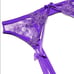 LARGE Victoria’s Secret purple garter belt + panty set