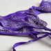 LARGE Victoria’s Secret purple garter belt + panty set