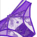 LARGE Victoria’s Secret purple garter belt + panty set