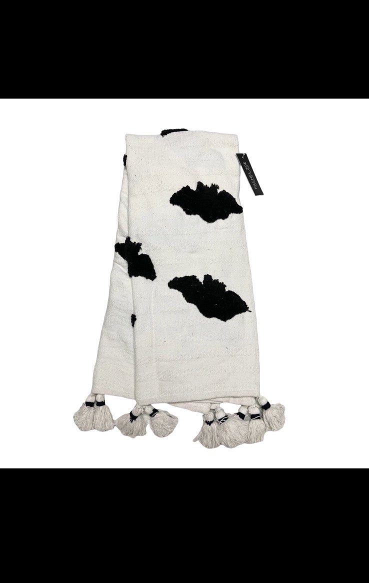 Rachel Zoe Bat Blanket Throw Halloween