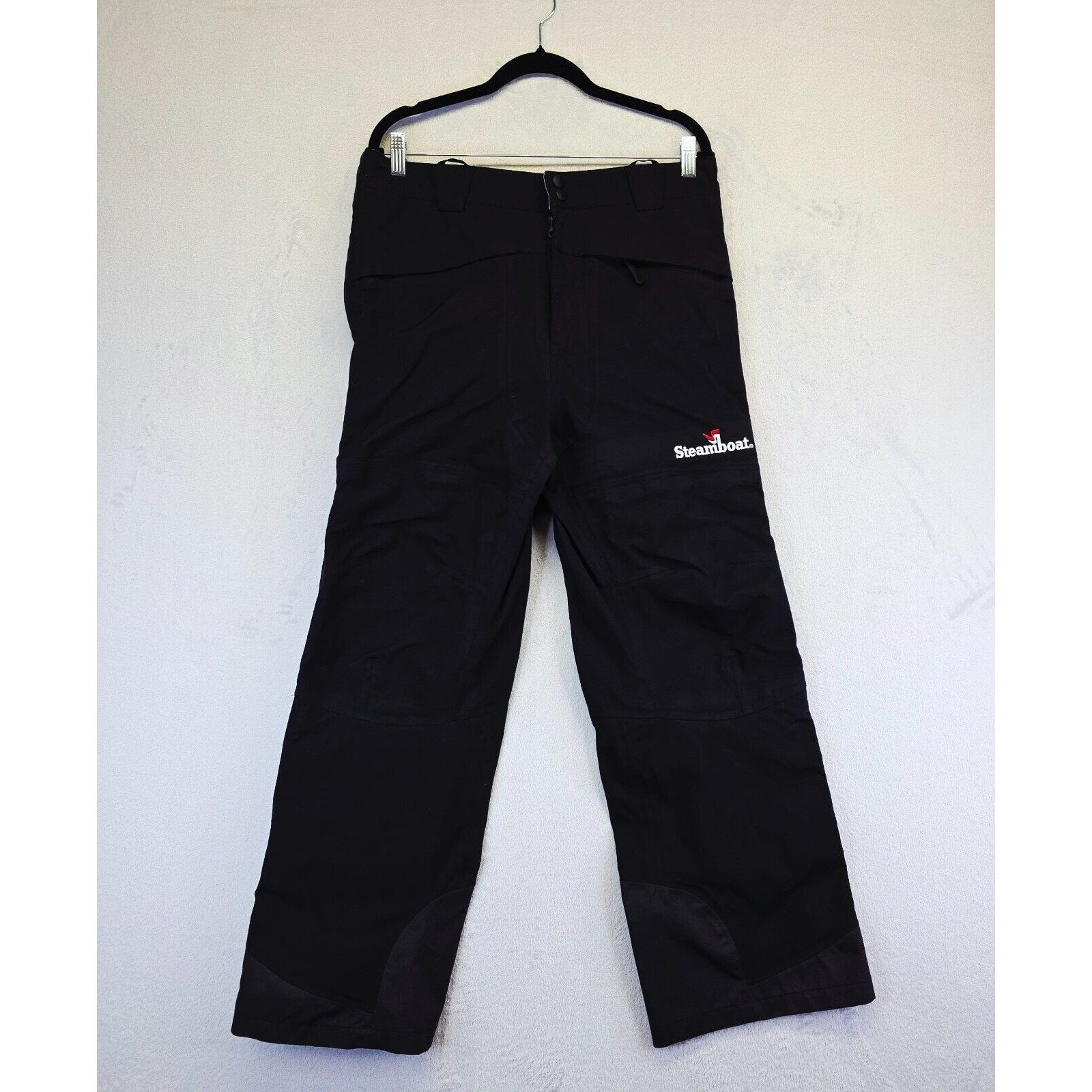 Seven Peaks Ski Pants Mens L Black Waterproof Breathable Snowboarding Skiing